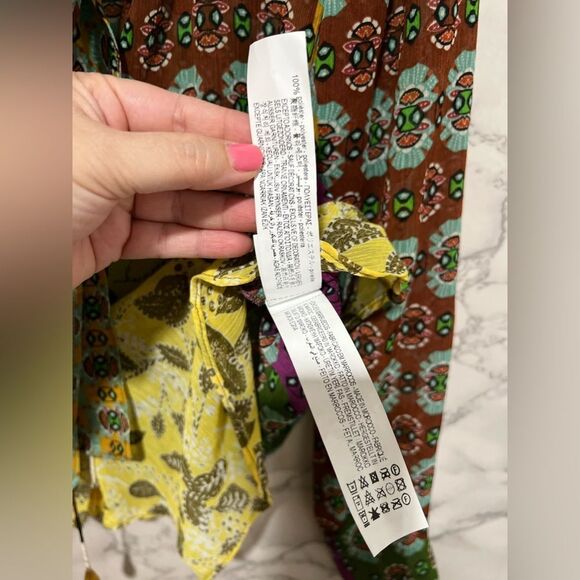 Zara Bohemian Print Top - Picture 10 of 13